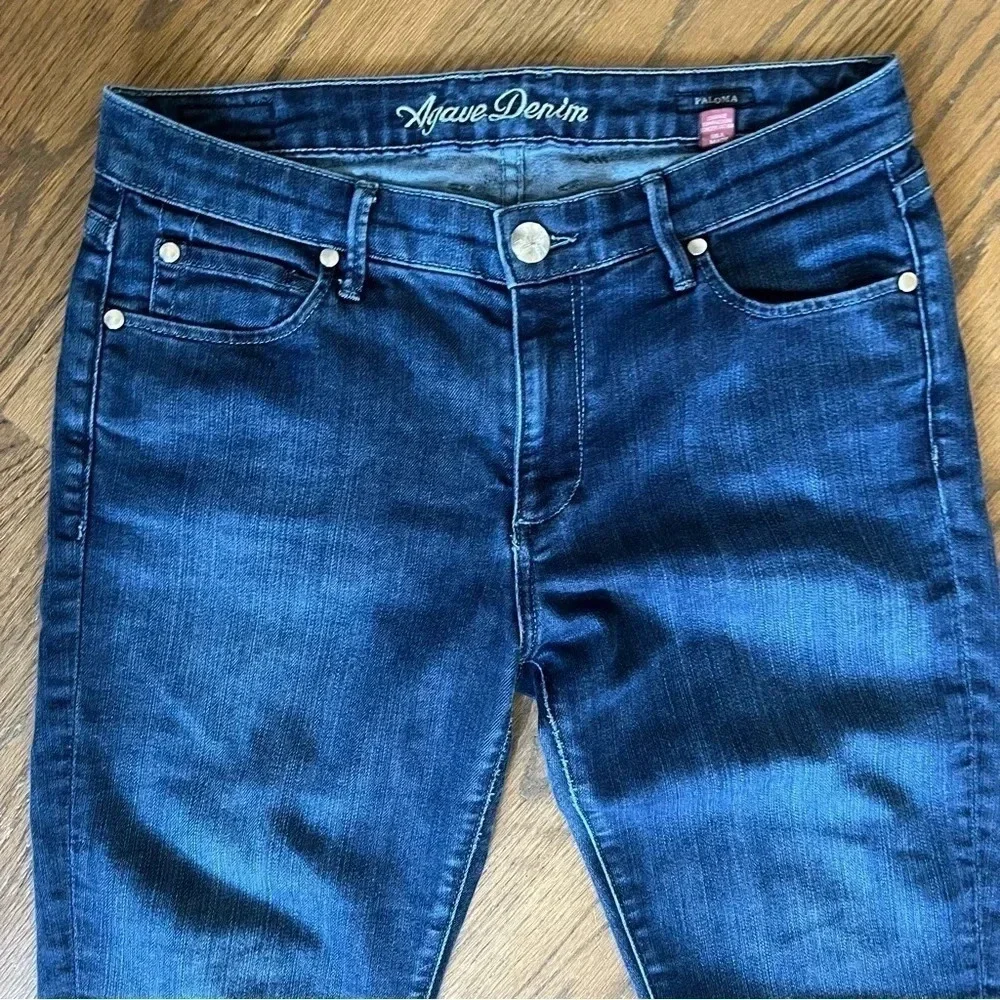 Agave Denim Paloma Classic Skinny in Seashore Stretch finish women’s size 29